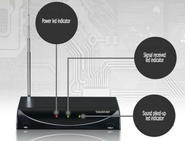 MICRO HỘI NGHỊ KHÔNG DÂY TAKSTAR MS-208W
