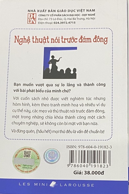 Sách - 50 quy tắc vàng Nghệ thuật nói trước đám đông