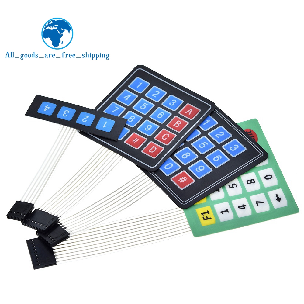 Bàn Phím Ma Trận Tzt New 4 12 16 20 Key 4x4 Cho Arduino