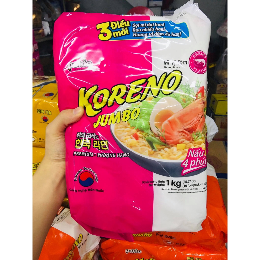 COMBO 5 GÓI MÌ TÔM KORENO