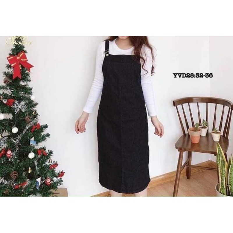 Yếm Váy Jean Cực Xinh [Bigsize 60-90kg] | BigBuy360 - bigbuy360.vn