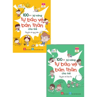 Sách - combo 100++ kỹ năng tự bảo vệ bản thân cho trẻ