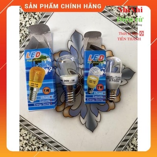 Bóng tủ lạnh led, bóng bí led, bóng đèn máy may led 1W đui E12, E14 cao cấp Hòa Thái _nhinhi_tienthanh