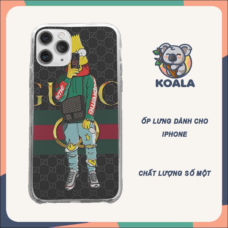 Ốp lưng Gucci chất hit Iphone 7/7Plus/8/8Plus/X/Xs/Xs Max/11/11 Promax/12/12 Promax SUPPOD00006