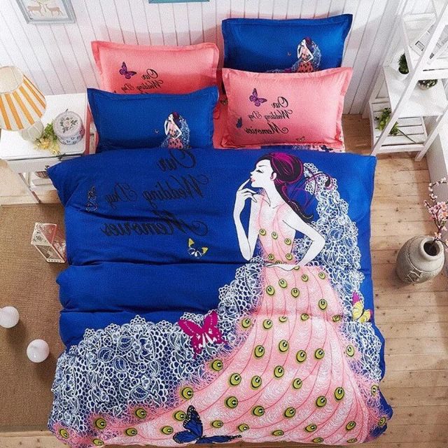 Set ga gối poly nhập khẩu