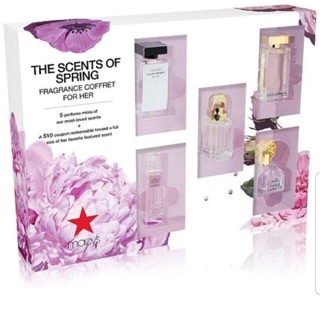 Set nước hoa the scient of spring của Macy’s