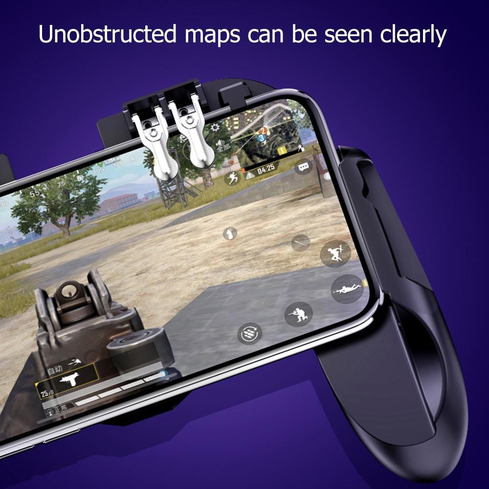 Best Life Mobile Phone Game Handle Gamepad For PUBG Mobile Gaming Trigger Fire Button L1 R1