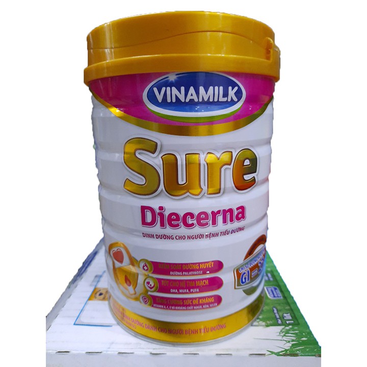 Sữa bột Vinamilk Sure Diecerna 900g