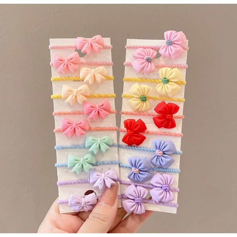 Dây buộc tóc cao su dễ thương cho bé gái yrshop