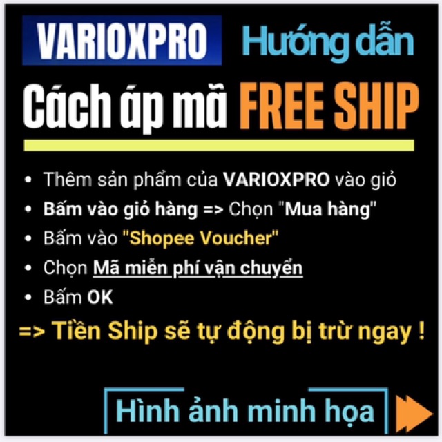 Gương gù CRG gắn kính chiếu hậu xe máy - kính chiếu hậu gù gắn ghi đông và chân kính