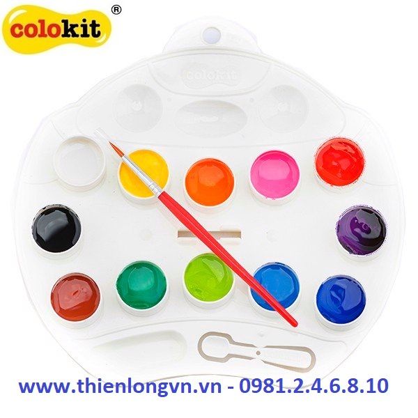 Màu nước Thiên Long 12 màu Colokit WACO – C07