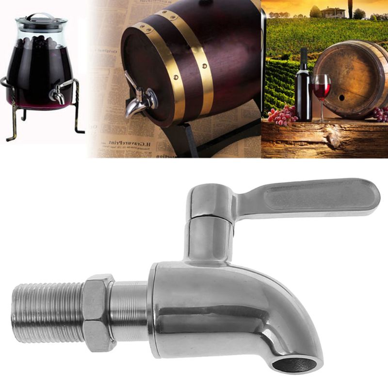 Vòi Rót Rượu Bằng Thép Không Gỉ M16