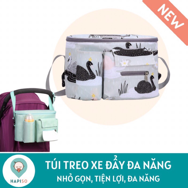Túi đựng bỉm sữa - treo xe đẩy đa năng
