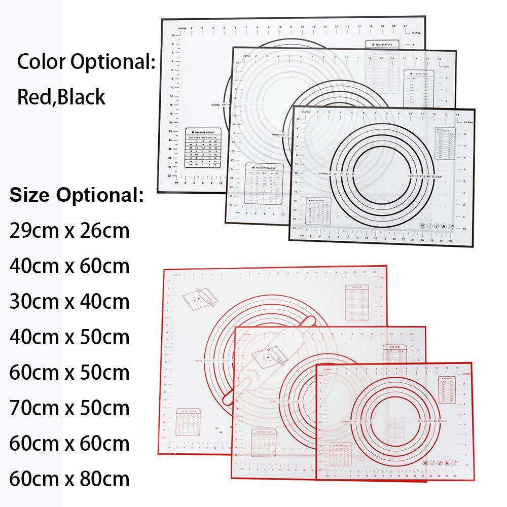 CONOPERY Thảm Nhào Bột Làm Bánh Tiện Dụng Cho Nhà Bếp|Bánh Chống Dính