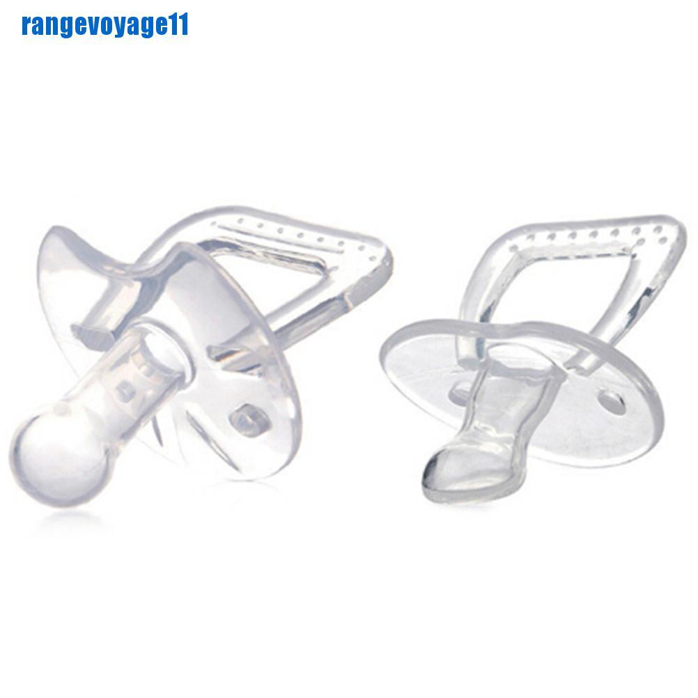 Núm Vú Giả Bằng Silicon Trong Suốt An Toàn Cho Bé