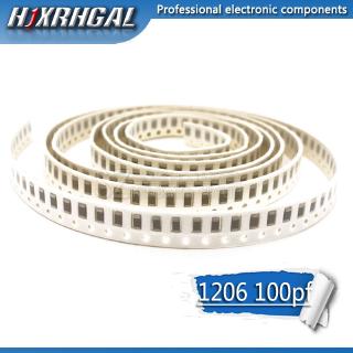 Bộ 100 tụ điện 100pf npo error 50v 1206 100p 0.1nf smd
