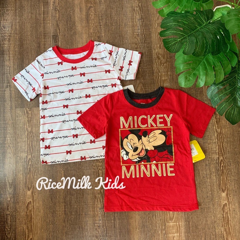 Áo Cho Bé Gái Xuất Dư Hình Mickey