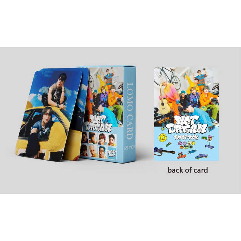 Set 55 Tấm Thẻ Ảnh Lomo Các Thành Viên Nhóm Nhạc NCT