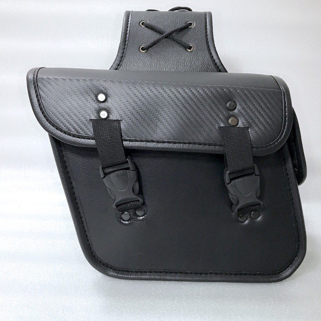 TÚI XÉO WOL MÀU ĐEN TREO ĐƯỢC NHIỀU LOẠI XE MÔ TÔ