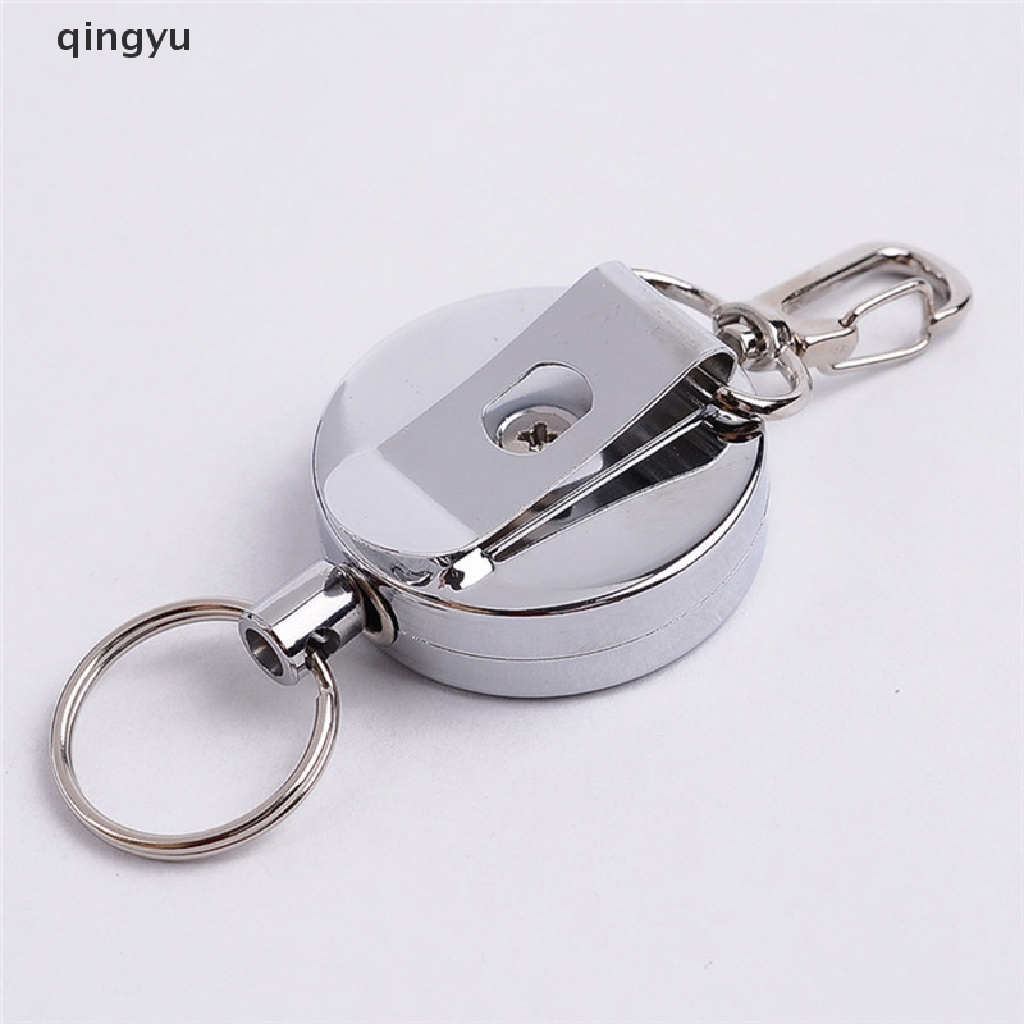 Móc Chìa Khóa Dây Thép Co Giãn Chống Thất Lạc Khi Chơi Thể Thao