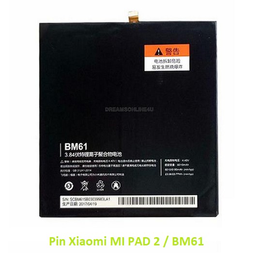 Pin Xiaomi MI PAD 2 / BM61