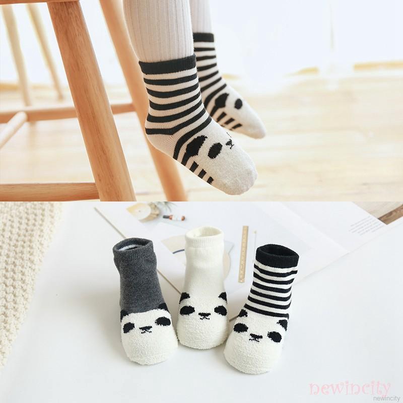Set 3 Đôi Tất Cotton Giữ Ấm Cho Bé