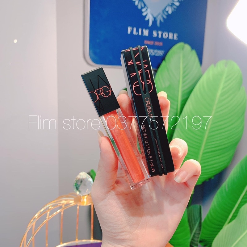 Son Bóng Có Dưỡng Nars orgasm X Oil-Infused Lip Tint 5.7ml