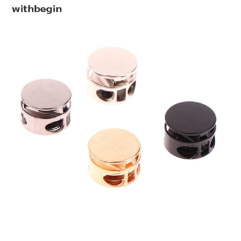 Set 10 Khóa Dây Rút 2 Lỗ Diy Tiện Dụng