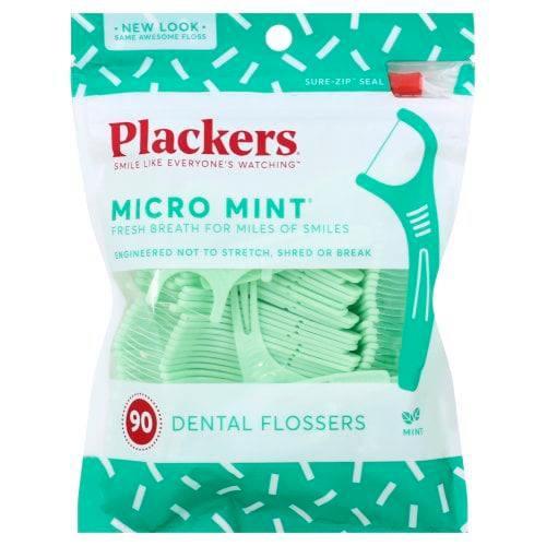 Tăm chỉ nha khoa Plackers Micro Mint 150 cây của Mỹ