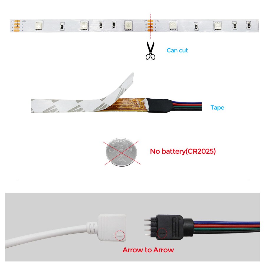 GBKOF Âm nhạc Bluetooth Đèn LED dải 5M 10M 15M 5050 SMD 2835 Ruy băng linh hoạt fita Diode băng Chiếu sáng đặc biệt với bộ điều hợp cho nhà bếp Phòng khách