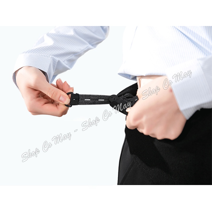 Quần baggy bầu có chun điều chỉnh đẹp mát  - Quần bầu công sở