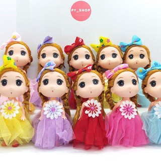 Túi 12 Búp bê Chibi trang trí bánh kem, đồ chơi cho bé, phụ kiên trang trí bánh sinh nhật