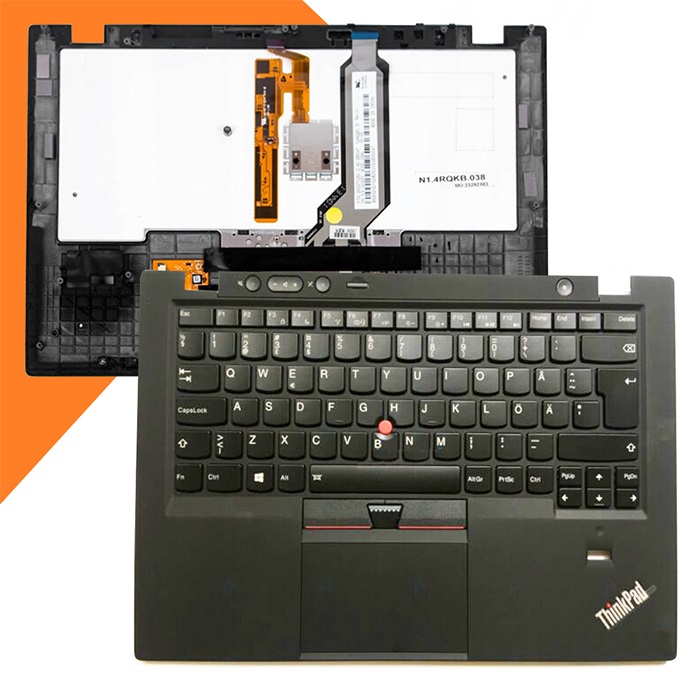 Bàn phím laptop LENOVO ThinkPad X1 Gen 1 Có Đèn full bệ hàng new zin