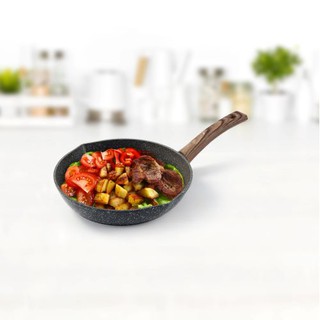 Chảo Vân Đá Đáy Từ Super Chef 2 Miệng Rót