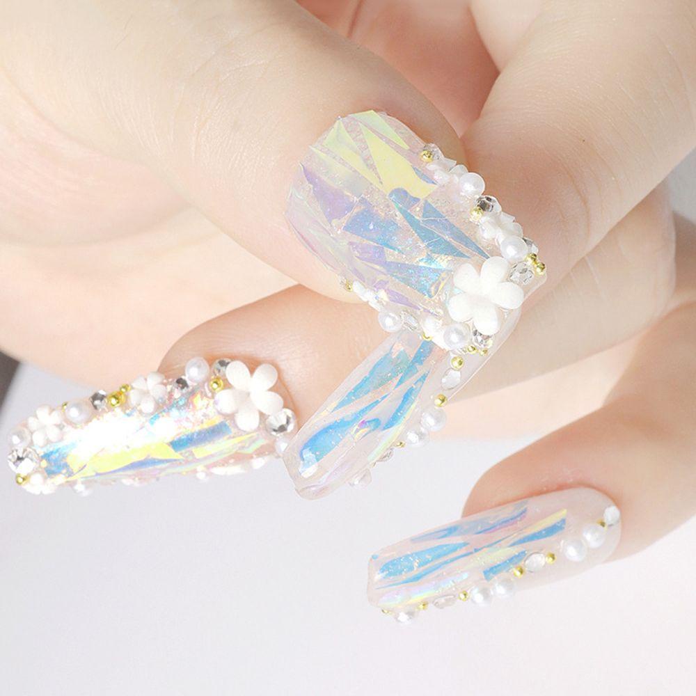 Phụ Kiện Trang Trí Móng Nghệ Thuật Hình Hoa Năm Cánh DIY