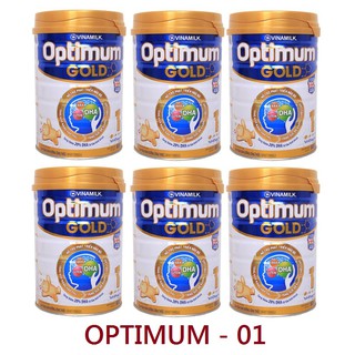 Bán sỉ - 346.416đ/lon - Combo 6 - Sữa bột Optimum Gold 1 900g - Vinamilk