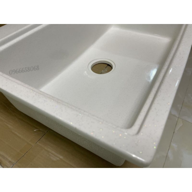 Chậu rửa chén đá nhân tạo 1 hộc