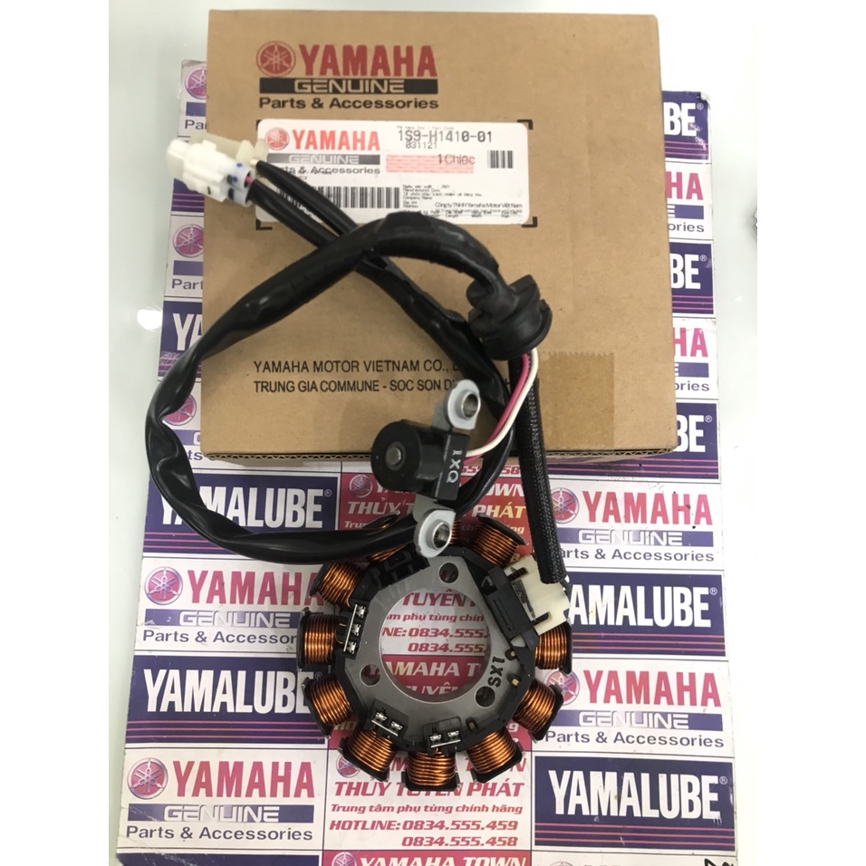 CỤM STATOR - CUỘN LỬA EX 135 EX10 ĐỜI 2006-2014 CHÍNH HÃNG YAMAHA