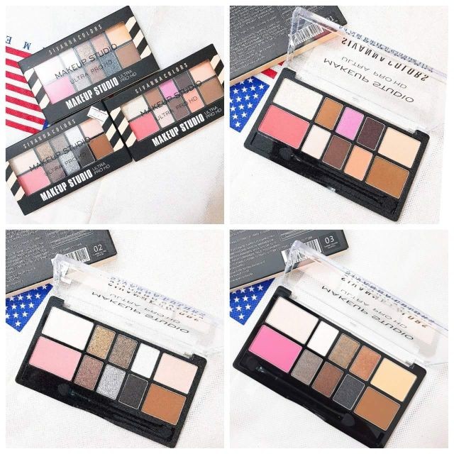 Set Make Up Sivanna 10 Ô - HF541 (CHÍNH HÃNG) | BigBuy360 - bigbuy360.vn