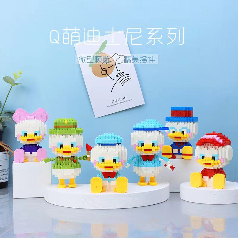 Bộ Đồ Chơi Xếp Hình Lego Mini Hình Vịt Donald Dành Cho Bé
