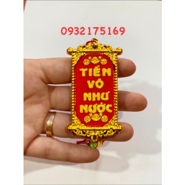 Liễng treo câu chúc may mắn mẫu mới loại 1