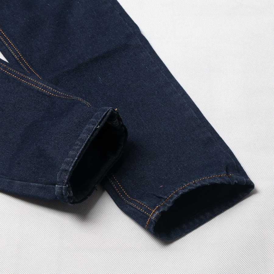 Quần jean nam xanh đen ống suông vải dày TS61 Tronshop | BigBuy360 - bigbuy360.vn