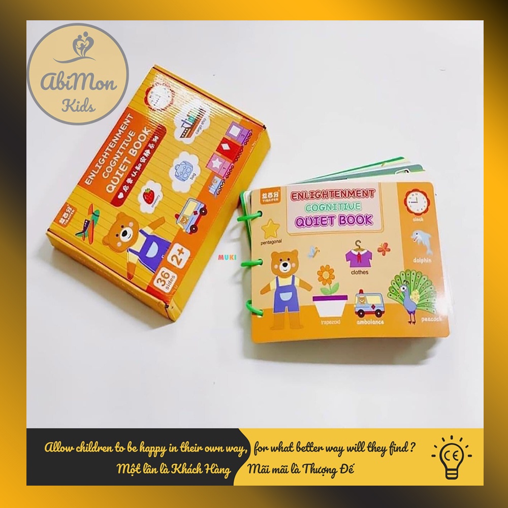 Đồ Chơi - Học Liệu Bóc Dán Cho Bé (17 chủ đề - dùng nhiều lần) ☘️ Montessori ✨ Đồ chơi Giáo Dục - An toàn - Thông minh