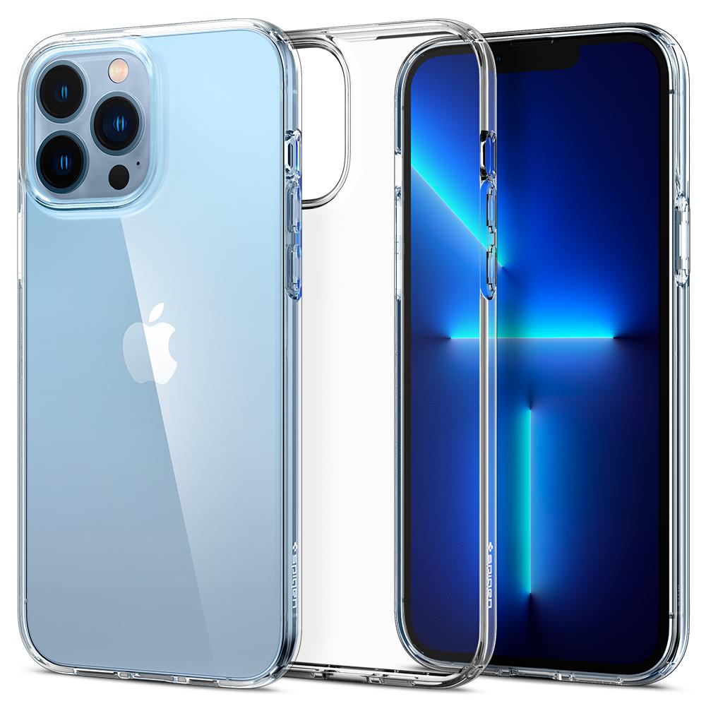 Ốp lưng chống sốc Spigen Liquid Crystal trong suốt cho iPhone 13 | iPhone 13 mini | iPhone 13 Pro | iPhone 13 Pro Max