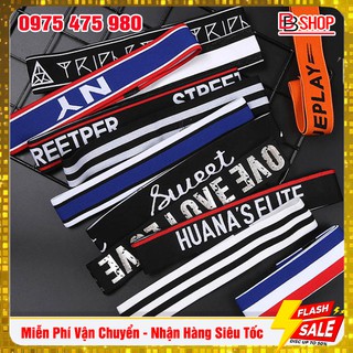 Băng Đô Thời Trang Nam Nữ Headband Hàn Quốc Đội Đầu Cài Tóc Chặn Mồ Hôi Năng Động