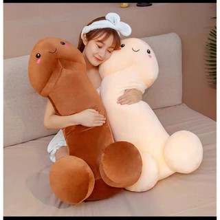 gấu bông ciu ciu dễ thương chất Co giãn 4 chiều siêu size  80cm