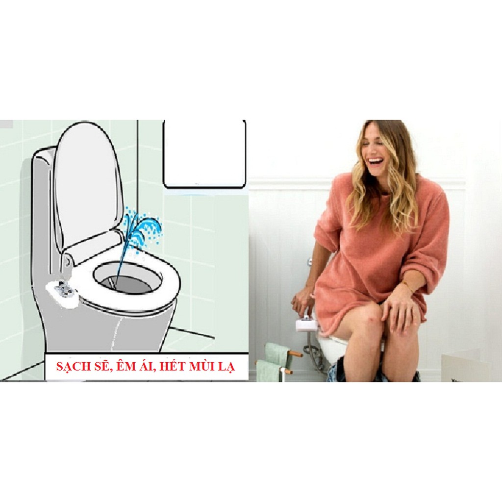 Vòi xịt rửa vệ sinh thông minh SAFEVN Bidet