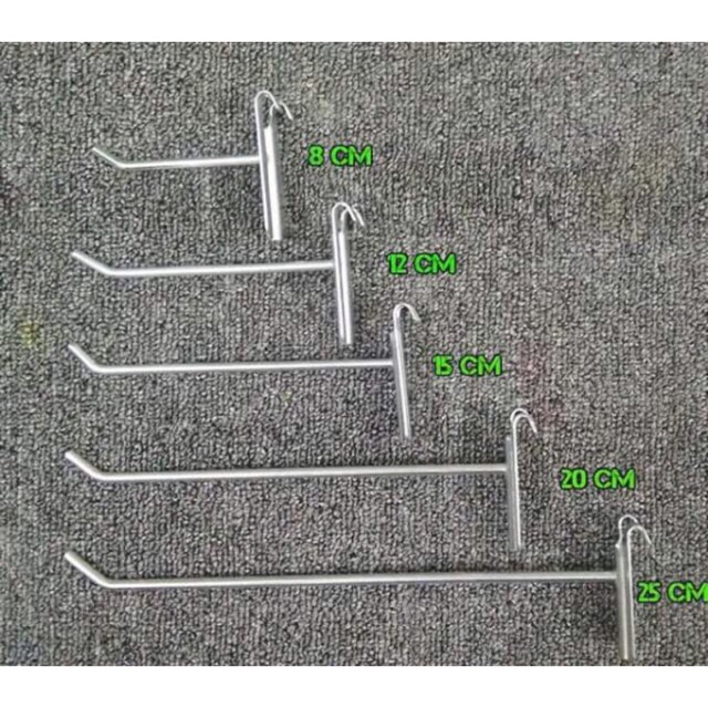 Combo 100 móc 15cm, 50 móc 20cm, 20 móc 25cm