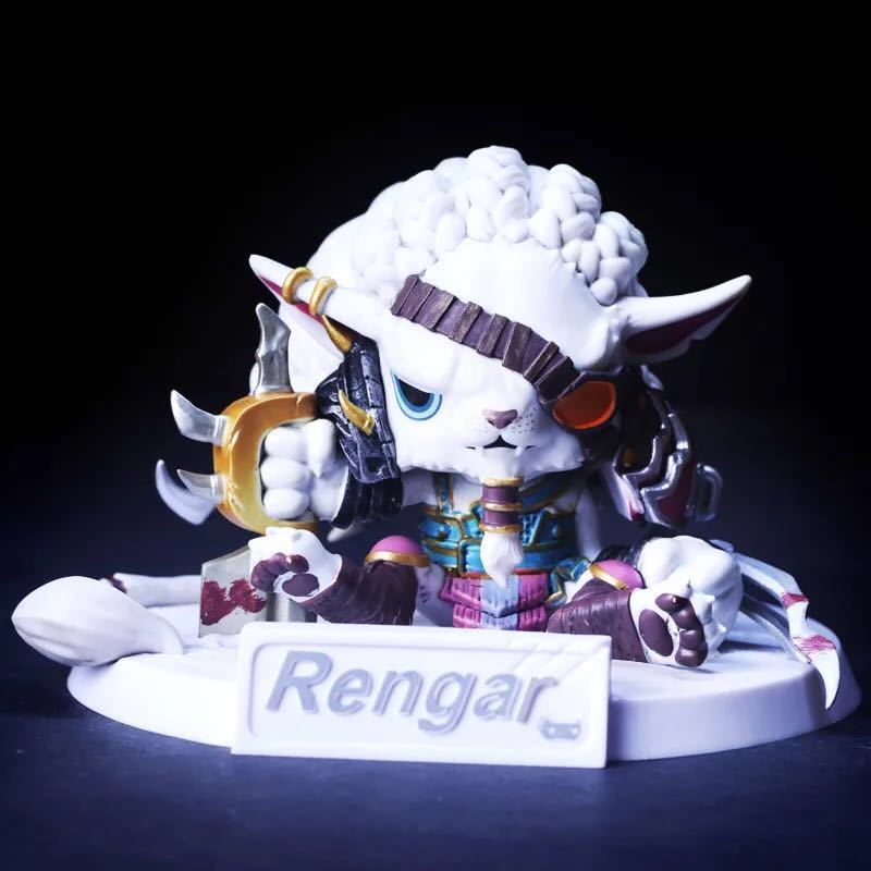 Hình trò chơi LOL Liên minh huyền thoại lớn Jinx Jianhao Yasuo Juggernaut Mô hình xe trang trí Poodle