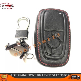 Bao da chìa khóa ô tô ford ranger wt 2021 everest ecosport da bò
